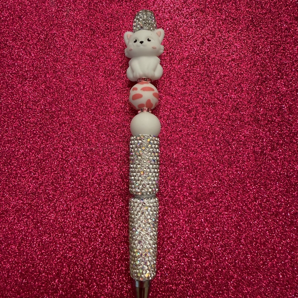 Cute Cat Crystal Pen
